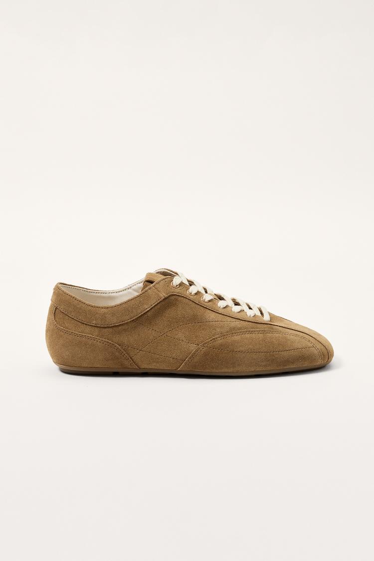 Tan Suede Sneaker