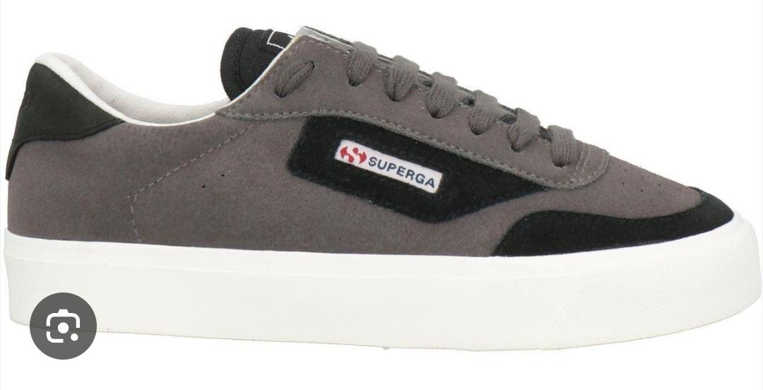 Superga Grey Suede Sneaker  (36-d)