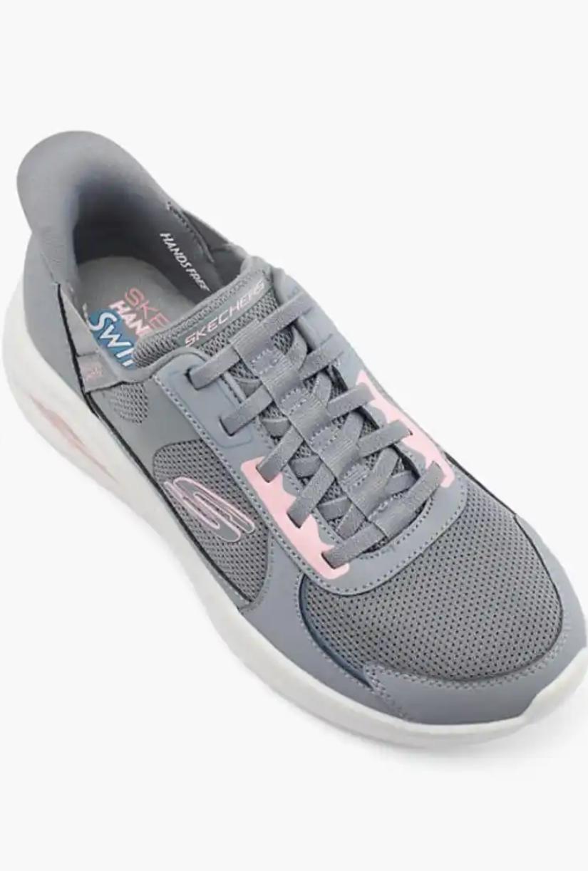 Skechers Grey & Pink\ Sneaker (64)