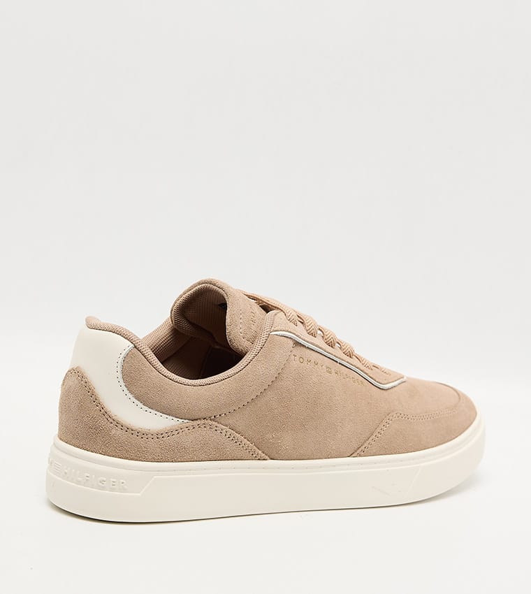 Pink Suede Tommy Hilfiger Sneaker  (79-C)