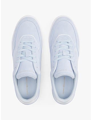 Tommy Hilfiger Powder Blue Suede Sneaker   (79-D)