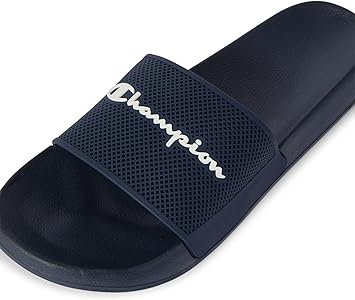 Champion Navy Slides (J)