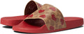 Coach Signature Canvas Heart Print Slides (K)