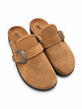 STWD Suede Mule – Tan