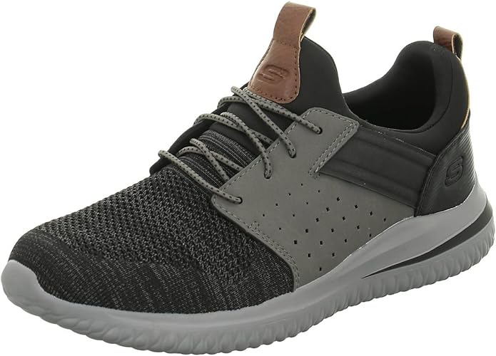 Skechers Olive Knit & Leather
