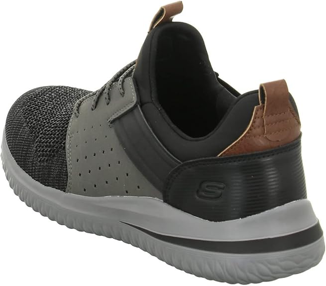 Skechers Olive Knit & Leather