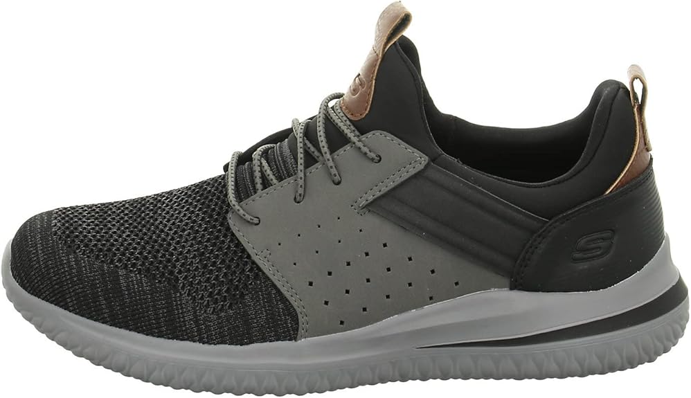 Skechers Olive Knit & Leather