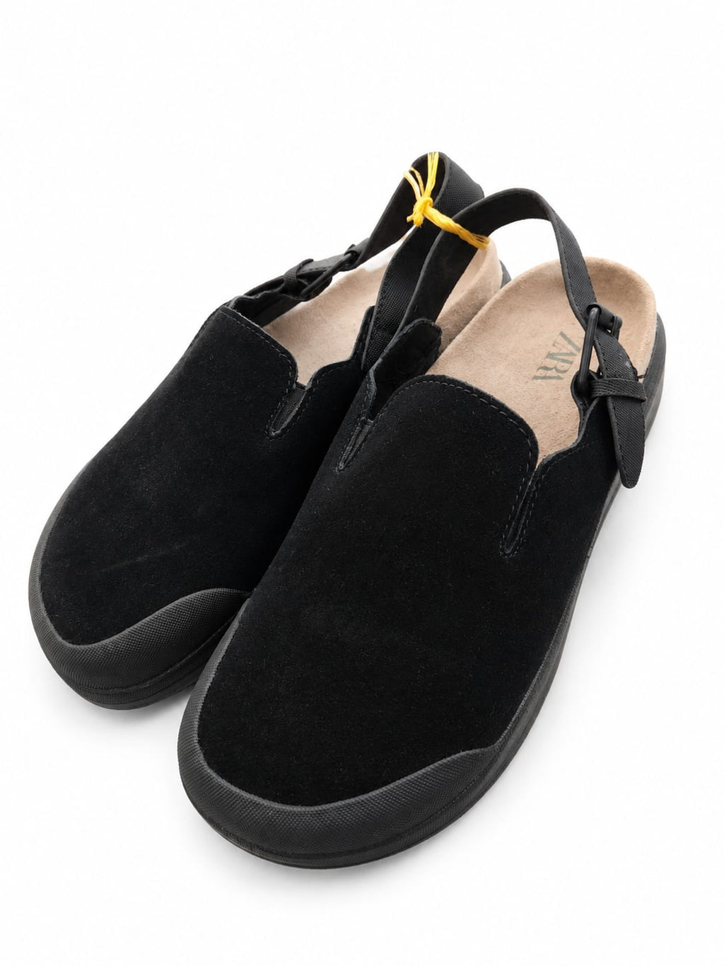 zara Suede Slingback Mule
